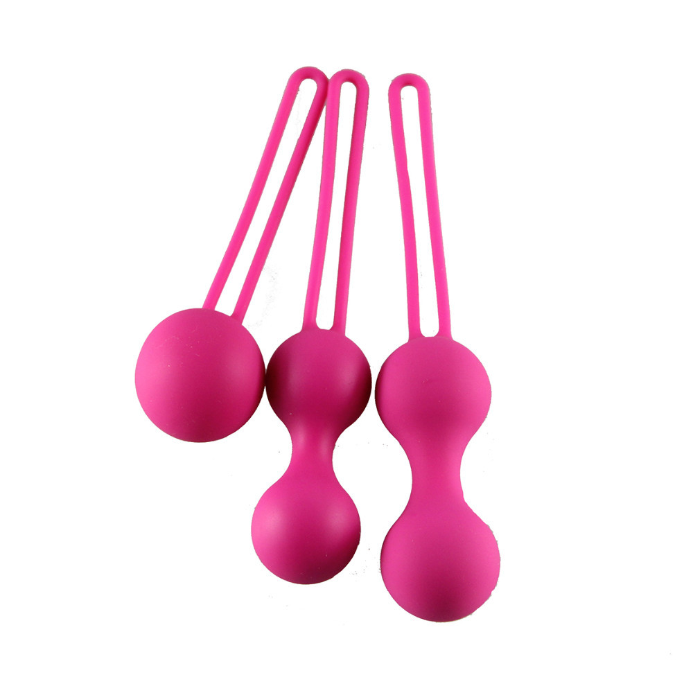 CDX-158 vibrating kegel balls Silicone Kegel Balls - Set of 3